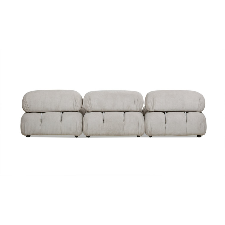 Sigma 4 - Piece Modular Upholstered Reversible L-Sectional | Joss